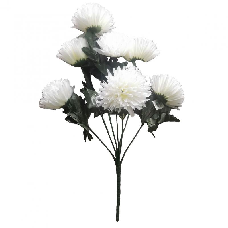 Chryzantemy bukiet 7 kwiatów 60cm